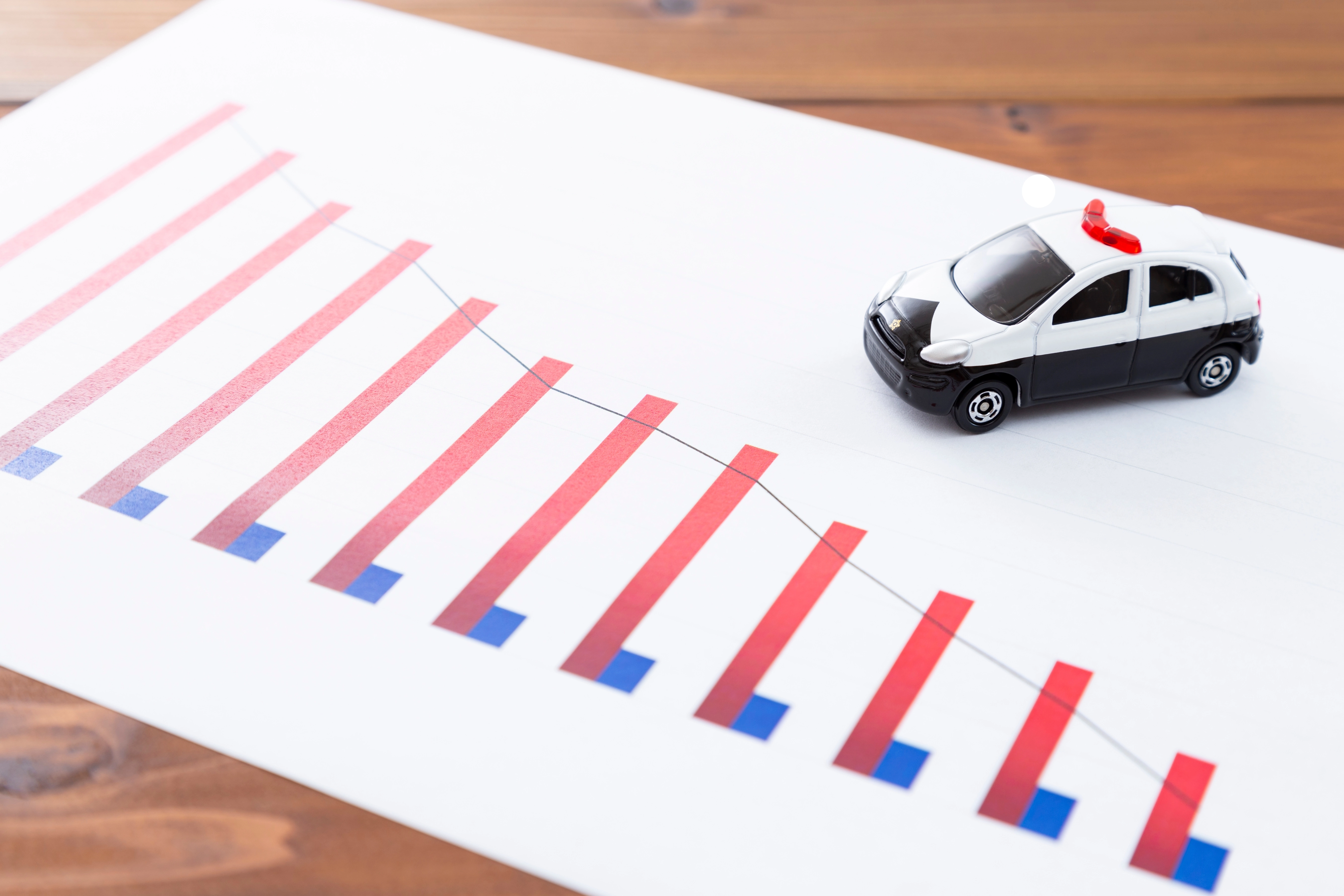 car out of state looking over cliff